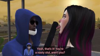 Free-use Office Slut Humiliated by Workers - Part 5 - DDSims - 10 image