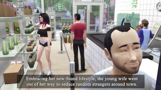 Free-use Office Slut Humiliated by Workers - Part 5 - DDSims - 2 image