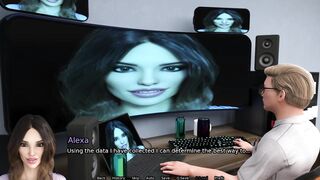 Sexbot 5 Enjoying a Furry Girl - 4 image