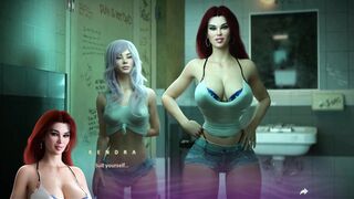 Apocalust - Ep 25 - Double Fun In Public Bathroom By RedLady2K - 5 image