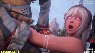 Monster Hunter hentai 3d compilation #1 - 7 image