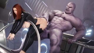 Black Widow x Thanos Special Animation Marvel - 10 image
