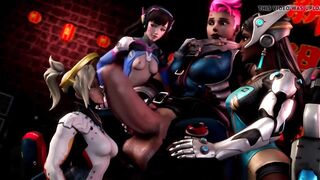 Three some cartoon sex video - 5 image