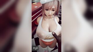 Big in heat sucking a bbc - 4 image