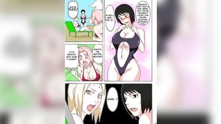 Tsunade's Obscene Beach By RedLady - 3 image