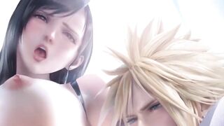 3D Compilation: Tifa Lockhart Cloud Final Fantasy 7