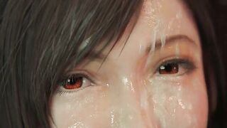 3D Compilation: Tifa Lockhart Deepthroat Hardcore Blowjob - 7 image