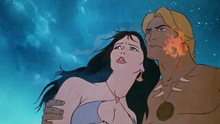 Erotic Adventures Of A Sexy Hot Brunette In The World Of Savages / Fantasy / Cartoon / Toons / Anime - 5 image