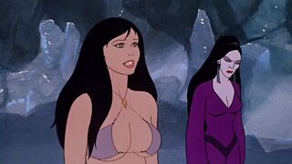 Erotic Adventures Of A Sexy Hot Brunette In The World Of Savages / Fantasy / Cartoon / Toons / Anime - 8 image