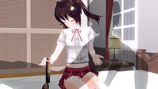 Uncensored Japanese Hentai anime Jerk Off Instruction handjob and anal - 3 image