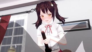 Uncensored Japanese Hentai anime Jerk Off Instruction handjob and anal - 9 image