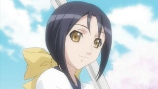 School stud fucks two hentai school girls while students watch - 6 image