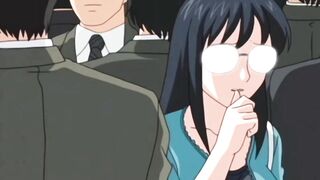 Public Touching In A Public Elevator / Secretary Was Fucked In A Public Elevator / Hentai / Anime / Toons - 5 image