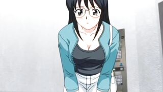 Public Touching In A Public Elevator / Secretary Was Fucked In A Public Elevator / Hentai / Anime / Toons - 9 image