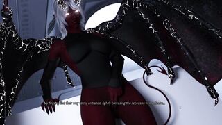 Projekt Passion Hot Blonde Demon with Big Tits Fingers Tight Pussy for Orgasm - 4 image