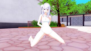 Emilia with apron big ass hentai animation 3d game - 3 image
