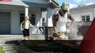 Hot Neighbors - Cuckold Wife Watches Her Old Husband & His Friend Fucking The Two Hot MILFS Next Door - 2 image