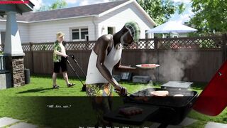 Hot Neighbors - Cuckold Wife Watches Her Old Husband & His Friend Fucking The Two Hot MILFS Next Door - 4 image