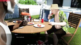 Hot Neighbors - Cuckold Wife Watches Her Old Husband & His Friend Fucking The Two Hot MILFS Next Door - 5 image