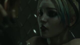 A couple had passionate sex in a dark alley - Animated porn in high quality