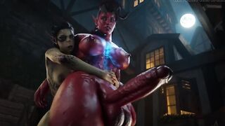 Amazonium - BIG TITS VS BIG COCK Busty Sluts get wrecked by an Immense Cock Sexy With Massive Tits