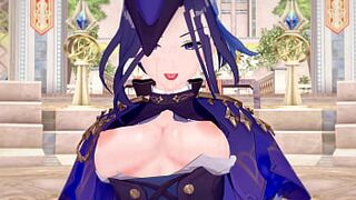 Clorinde loves your dick - 3D Hentai - 1 image