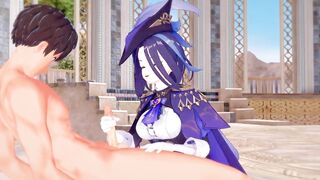 Clorinde loves your dick - 3D Hentai - 2 image