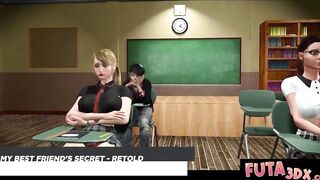 Futa3dX - Best Of Animator 3D Hentai Beauties - Hot Big Tittied Futas Getting Fucked - 9 image