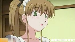 MAID with big breasts who cleans rooms IS SO LOYAL as she CANNOT REFUSE MY CUM Uncensored Hentai - 7 image