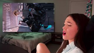 GWEN X VENOM PORN REACTION (WEIRD WANKS) - 1 image
