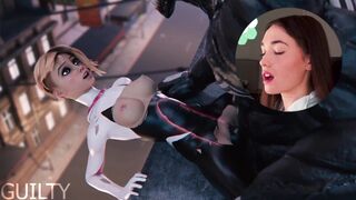 GWEN X VENOM PORN REACTION (WEIRD WANKS) - 4 image