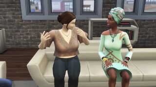 Lunch with Neighbor, Turns into a Swinging (Promo) | The Sims/ 3D Hentai - 3 image