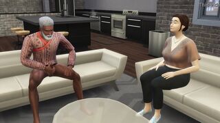 Lunch with Neighbor, Turns into a Swinging (Promo) | The Sims/ 3D Hentai