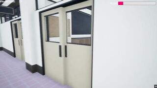 Naked Risk 3D [Hentai game PornPlay ] Exhibition simulation in public building - 8 image