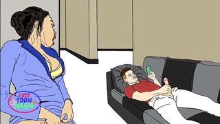 Stepmum decided to teach me how to pleasure a woman, now i can fuck - 4 image