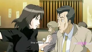 Busty Teacher Gets Destroyed By Students - Uncensored Hentai With Subtitles - 10 image