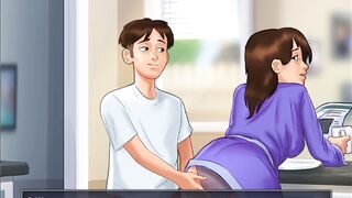 Summertime Saga #46 - Morning SEX With MILF Landlady - 5 image