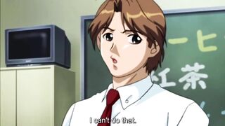 Hentai lesbian school girls have sex at school - 6 image