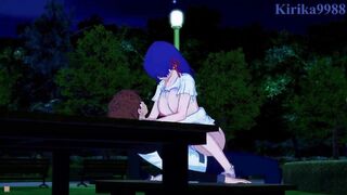 Sakura Matou and Rider and Shirou Emiya intense sex. - Fate/stay night Hentai - 2 image