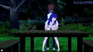 Sakura Matou and Rider and Shirou Emiya intense sex. - Fate/stay night Hentai - 4 image