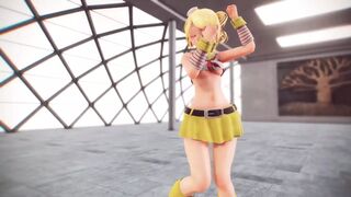 Mmd R-18 Anime Girls Sexy Dancing Clip 366 - 1 image