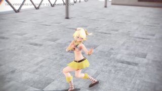 Mmd R-18 Anime Girls Sexy Dancing Clip 366 - 7 image