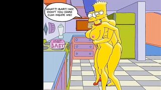 Anal Housewife Marge Moans With Pleasure As Hot Cum Fills Her Ass And Squirts In All Directions / Hentai / Uncensored / Toons / Anime - 7 image