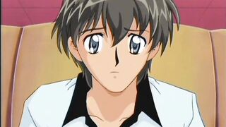 Filthy anime fuck teen babes in MFF threesome - 3 image