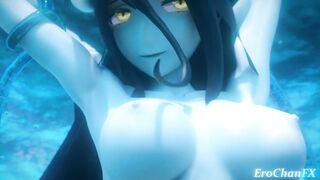 Overlord Albedo takes a few rods inside Underwater version - 5 image