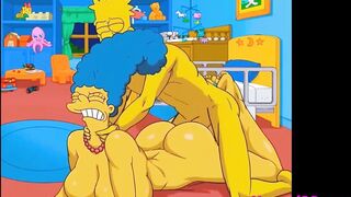 The Simpsons Cartoon Uncensored At Gym - 4 image