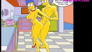 The Simpsons Cartoon Uncensored At Gym - 7 image