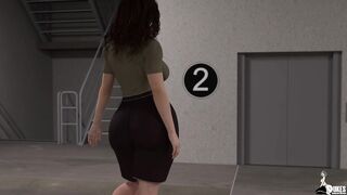 Wife sucks out her husband for a job interview - 3 image