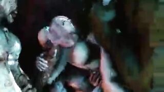 Girl trapped by horrible monsters who fucked her hard - 4 image