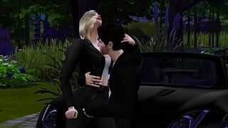 Scarlett Sneaks Out From Her Husband To Fuck Their Hot Gardener - 3d Hentai - 1 image